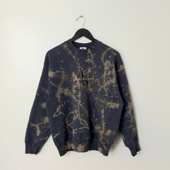 Calvin Klein Other - VINTAGE 90s Calvin Klein Embroidered Bleach Small
